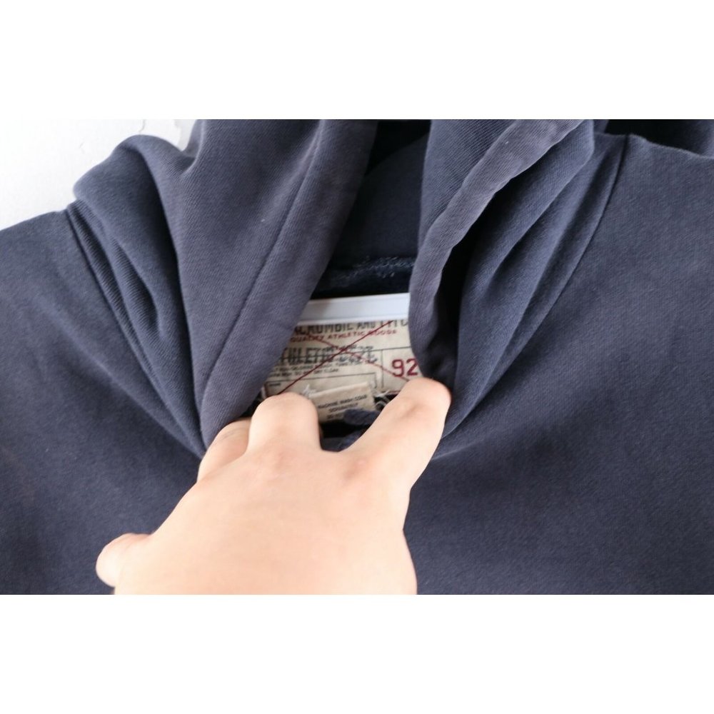 Vintage Abercrombie & Fitch Mens Small Heavyweight Felt Letter Spell Out Hoodie - Picture 6 of 9